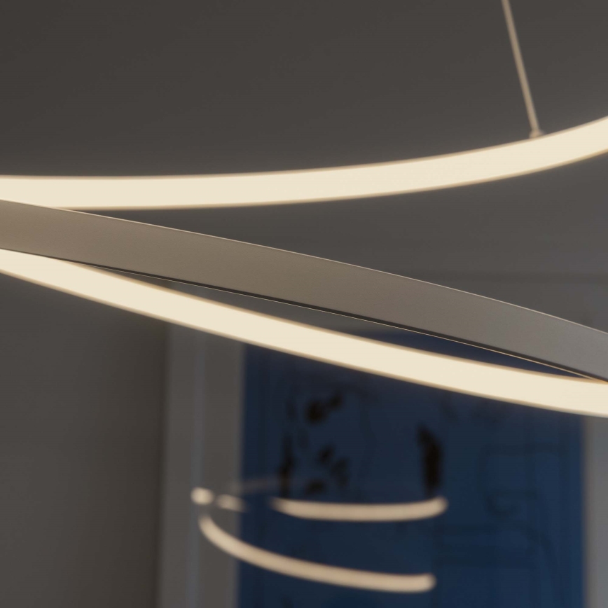 Ideal Lux - LED dimmelhető függeszték kábelen OZ LED/48W/230V átm. 60 cm CRI 90 fehér