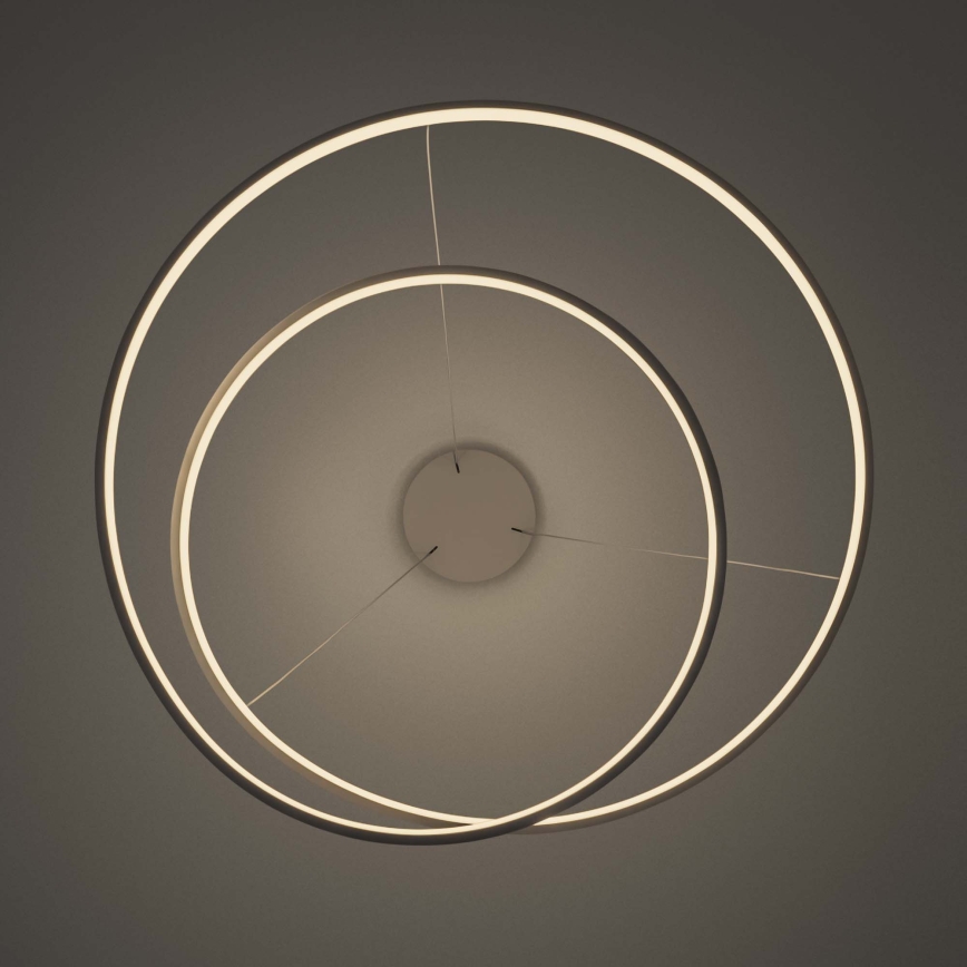 Ideal Lux - LED dimmelhető függeszték kábelen OZ LED/48W/230V átm. 60 cm CRI 90 fehér