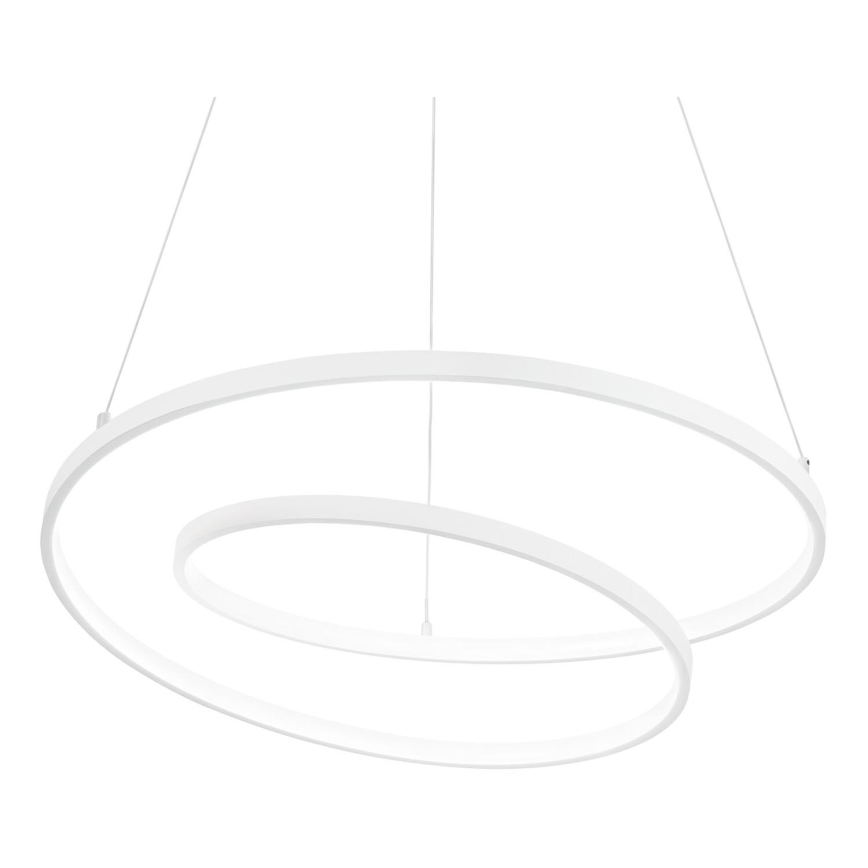 Ideal Lux - LED dimmelhető, kábelen függesztett csillár OZ LED/55W/230V Ø 80 cm CRI 90 fehér