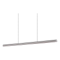 Ideal Lux - LED dimmelhető kábelre szerelt csillár DORICA LED/35W/230V CRI 90 140 cm szürke