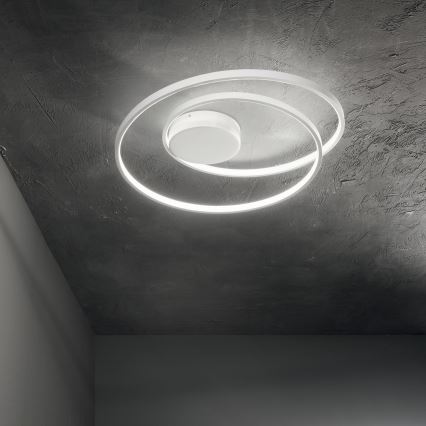 Ideal Lux - LED Dimmelhető mennyezeti lámpatest OZ LED/48W/230V átmérő 60 cm CRI 90 fehér