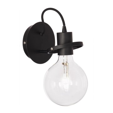 Ideal Lux - LED Fali lámpa 1xE27/8W/230V fekete