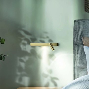 Ideal Lux - LED fali lámpa BONNE 2xLED/6,5W/230V CRI 90 arany