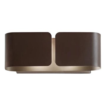 Ideal Lux - LED Fali lámpa CLIP 2xG9/3W/230V barna