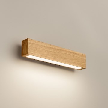 Ideal Lux - LED Fali lámpa CRAFT LED/12W/230V CRI 90 bükkfa