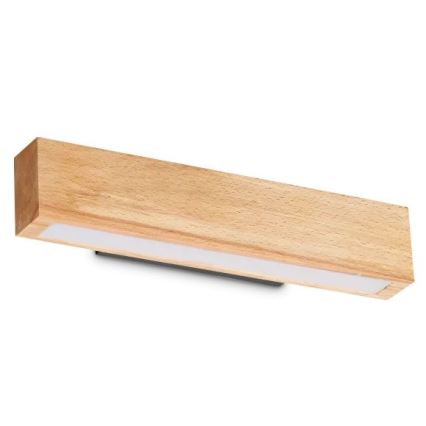 Ideal Lux - LED Fali lámpa CRAFT LED/12W/230V CRI 90 bükkfa