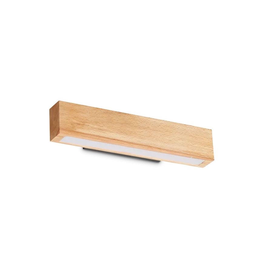 Ideal Lux - LED Fali lámpa CRAFT LED/12W/230V CRI 90 bükkfa