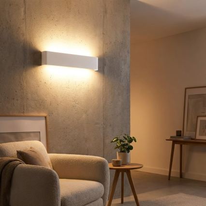 Ideal Lux - LED fali lámpa DELTA LED/19,5W/230V 3000K 61 cm CRI 90 fehér