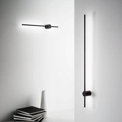 Ideal Lux - LED Fali lámpa ESSENCE LED/19W/230V 4000K 124 cm CRI 90 fekete