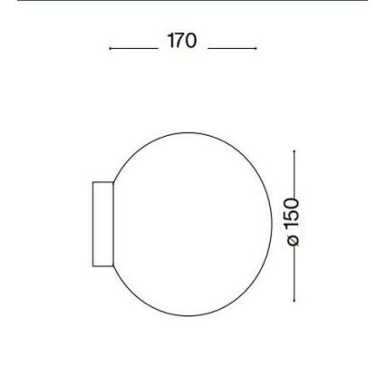 Ideal Lux - LED fali lámpa MAPA 1xG9/15W/230V