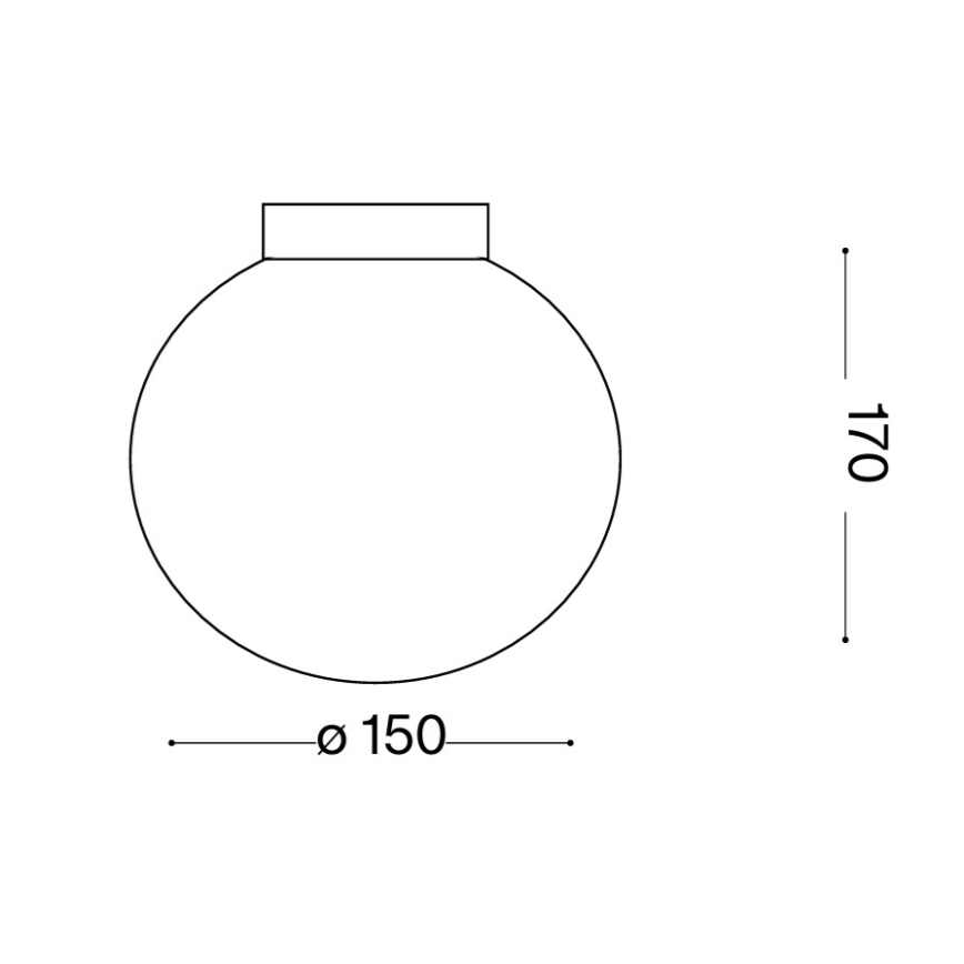 Ideal Lux - LED fali lámpa MAPA 1xG9/3W/230V átm. 15 cm fehér