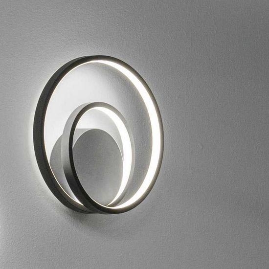 Ideal Lux - LED Fali lámpa OZ LED/26W/230V CRI 90 fekete