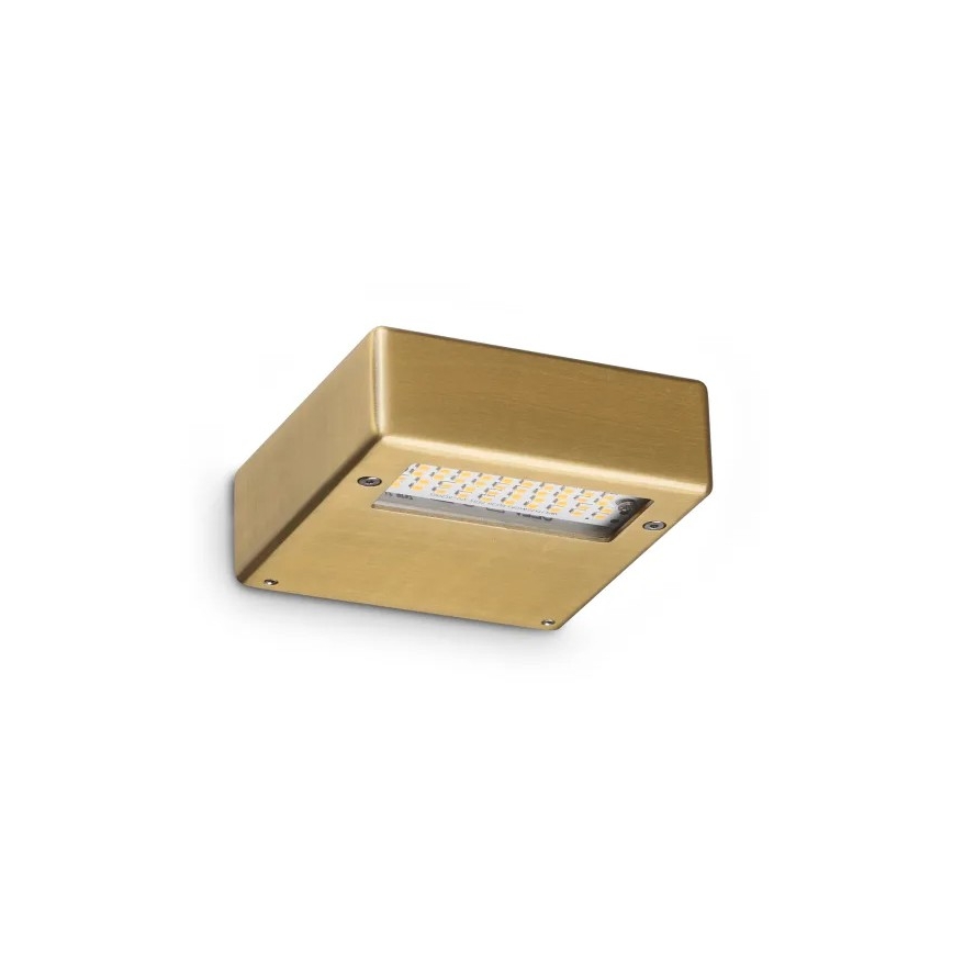Ideal Lux - LED fali lámpatest TAB LED/24W/230V CRI 90 sárgaréz