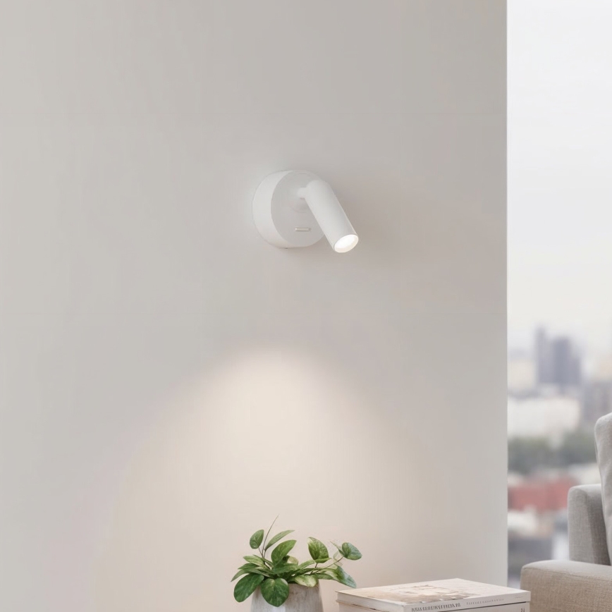 Ideal Lux - LED Fali spotlámpa BEAN LED/3W/230V CRI 90 fehér