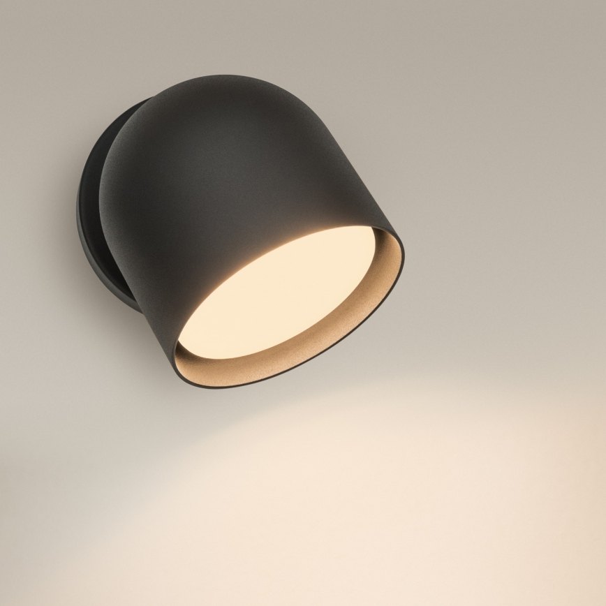 Ideal Lux - LED Fali spotlámpa DODO 1xGX53/9W/230V fekete