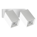 Ideal Lux - LED fali spotlámpa DYNAMITE 2xGU10/7W/230V CRI 90 fehér
