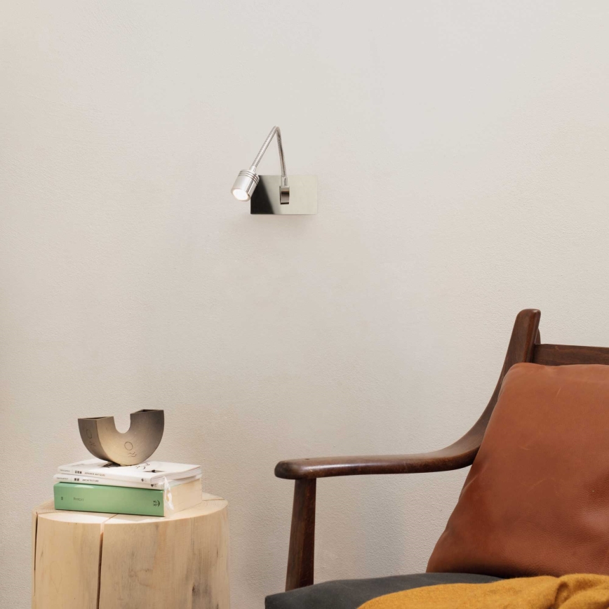 Ideal Lux - LED Fali spotlámpa LED/3W/230V 4000K matt króm