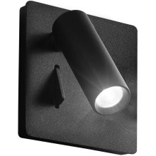 Ideal Lux - LED Fali spotlámpa LITE LED/3W/230V fekete