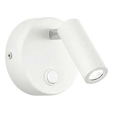 Ideal Lux - LED fali spotlámpa PAGE LED/3W/230V CRI 90 fehér