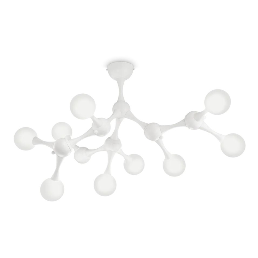 Ideal Lux - LED Felületre szerelhető csillár NODINO 9xG9/3W/230V fehér