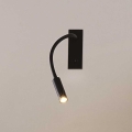 Ideal Lux - LED flexibilis olvasólámpa IO LED/3W/230V CRI 90 fekete
