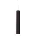 Ideal Lux - LED függeszték kábellel LOOK 1xGU10/7W/230V CRI 90 átm. 6 cm fekete