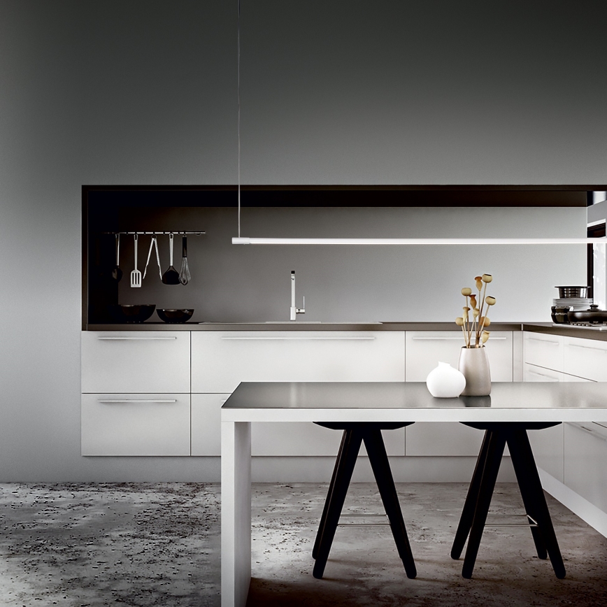 Ideal Lux - LED függeszték zsinóron YOKO LED/17W/230V CRI 90 fehér