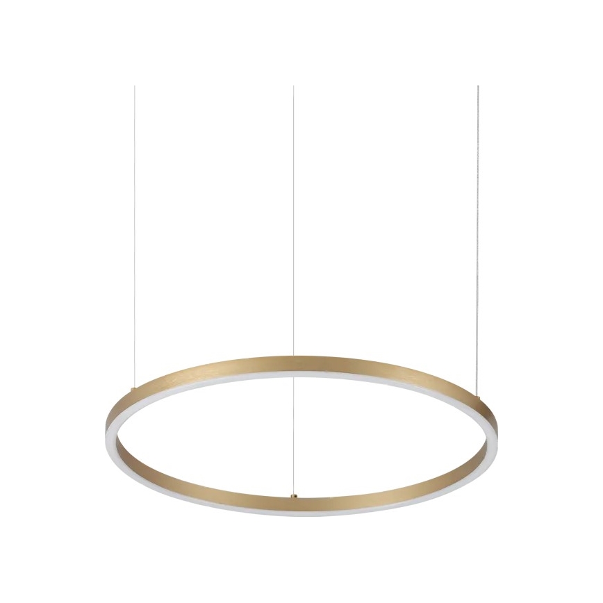 Ideal Lux - LED csillár kábelen ORACLE SLIM LED/29W/230V 3000K CRI 90 Ø 50 cm arany