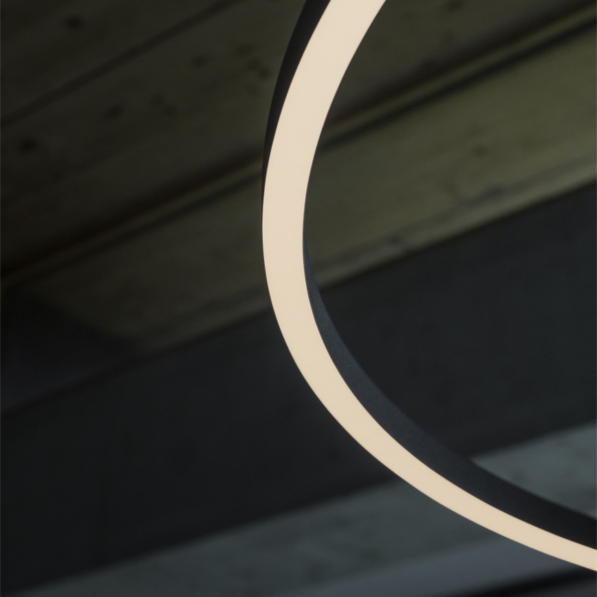 Ideal Lux - LED kábeles függeszték ORACLE SLIM LED/83W/230V 2700K CRI 90 átmérő 150 cm fekete