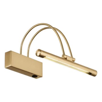 Ideal Lux - LED Képmegvilágító BOW LED/3,5W/230V 26 cm CRI 90 arany