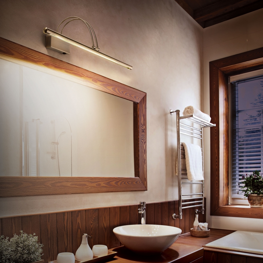 Ideal Lux - LED képvilágító BOW LED/8W/230V 76 cm CRI 90 sárgaréz