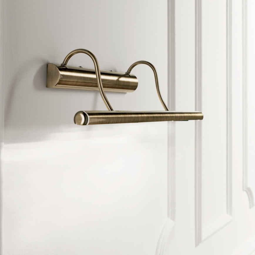 Ideal Lux - LED képvilágító lámpa 4xG9/3W/230V bronz