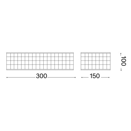 Ideal Lux - LED Kristály fali lámpa ROMA 2xG9/3W/230V fényezett króm