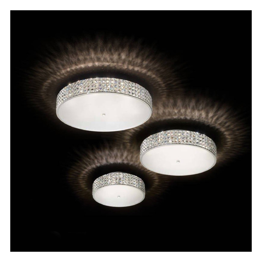 Ideal Lux - LED Kristály mennyezeti lámpa 12xG9/3W/230V