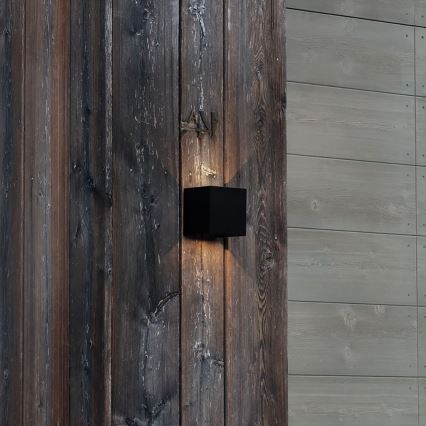 Ideal Lux - LED Kültéri fali lámpa ATOM LED/12W/230V CRI 90 IP54 fekete