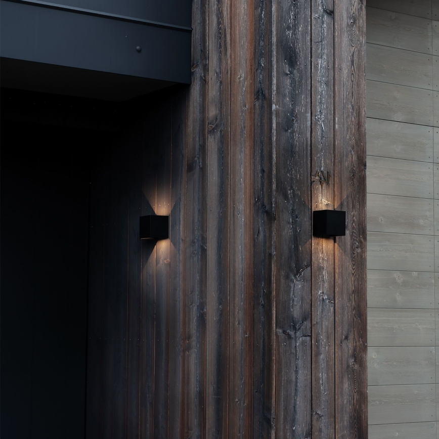 Ideal Lux - LED Kültéri fali lámpa ATOM LED/12W/230V CRI 90 IP54 fekete