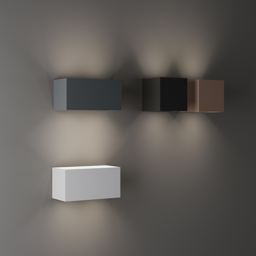 Ideal Lux - LED Kültéri fali lámpa ATOM LED/25W/230V CRI 90 IP54 fekete