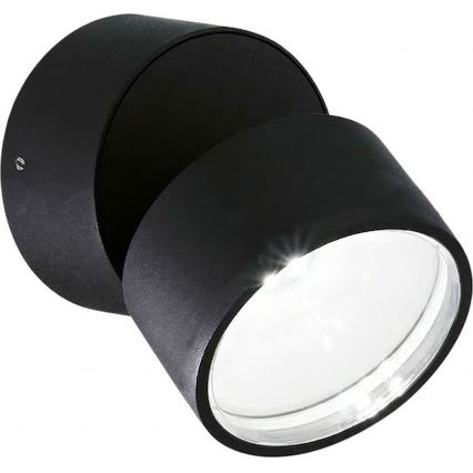 Ideal Lux - LED kültéri fali lámpa OMEGA LED/7W/230V CRI 90 IP54 fekete