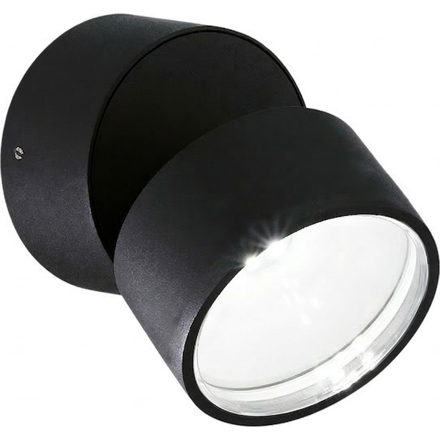 Ideal Lux - LED kültéri fali lámpa OMEGA LED/7W/230V CRI 90 IP54 fekete