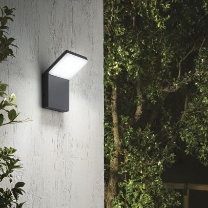 Ideal Lux - LED Kültéri fali lámpatest STYLE LED/8,5W/230V 3000K CRI 90 IP54 fekete