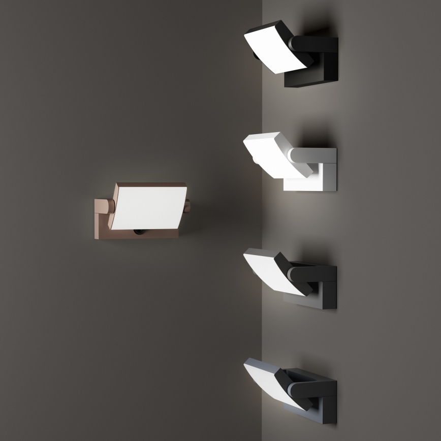 Ideal Lux - LED Kültéri fali lámpa SWIPE LED/21W/230V CRI 90 IP54 antracit