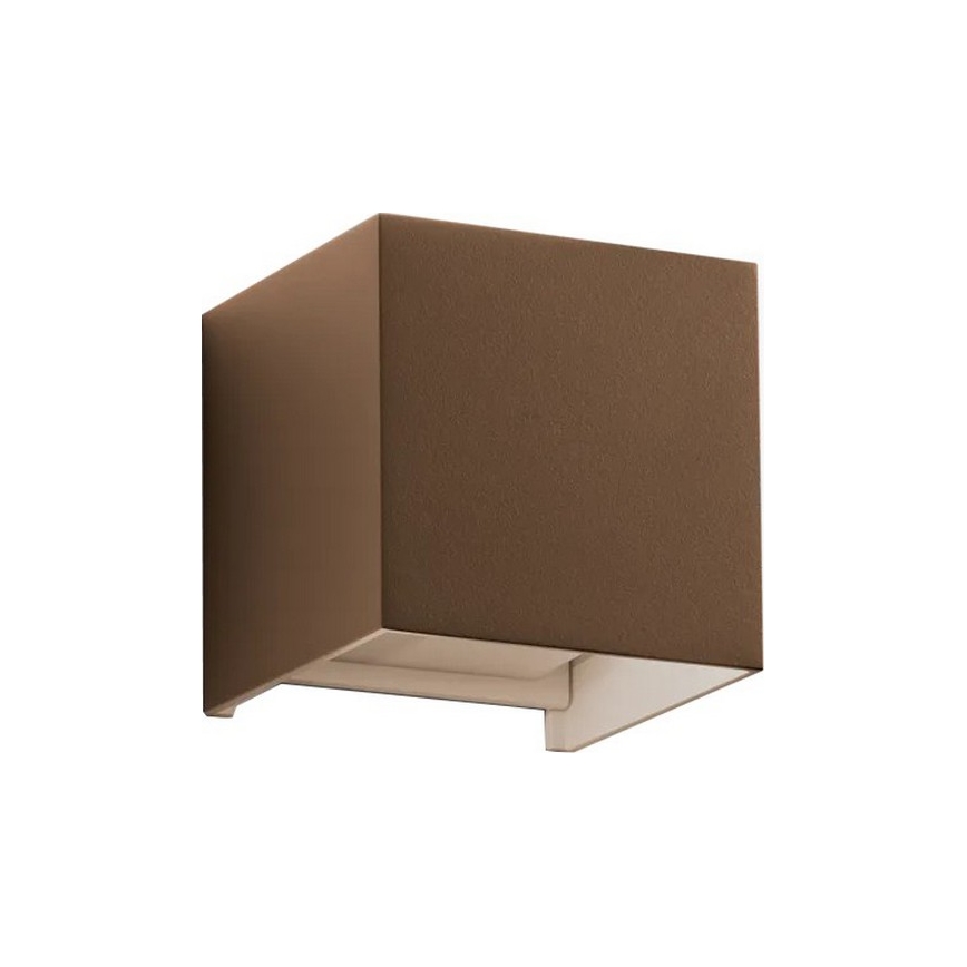 Ideal Lux - LED kültéri fali lámpatest ATOM LED/12W/230V CRI 90 IP54 barna