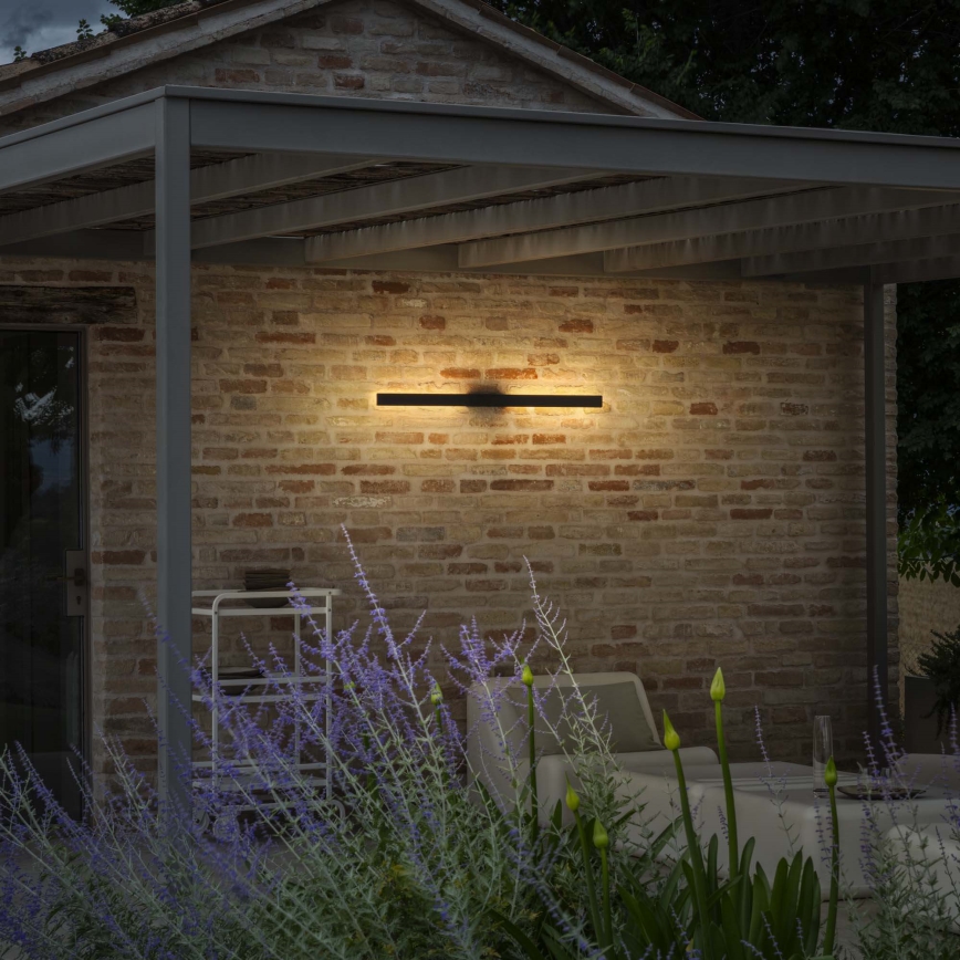 Ideal Lux - LED kültéri fali lámpatest LINEA LED/20W/230V CRI 90 104 cm IP54 fekete