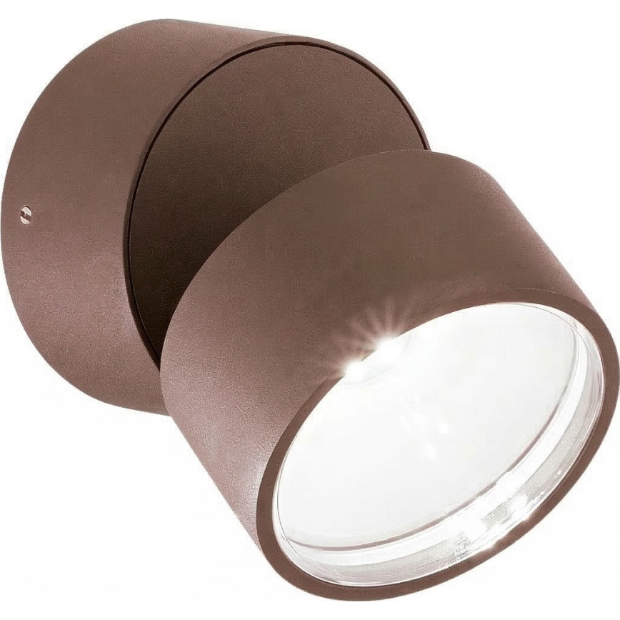 Ideal Lux - LED kültéri fali lámpatest OMEGA LED/7W/230V CRI 90 IP54 barna