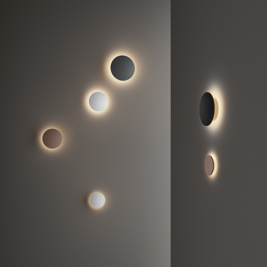 Ideal Lux - LED kültéri fali lámpatest PUNTO LED/12W/230V CRI 90 átm. 24 cm IP54 barna