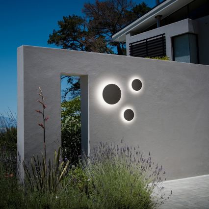 Ideal Lux - LED kültéri fali lámpatest PUNTO LED/9W/230V CRI 90 átm. 18 cm IP54 antracit