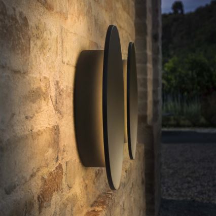 Ideal Lux - LED kültéri fali lámpatest PUNTO LED/9W/230V CRI 90 átm. 18 cm IP54 antracit