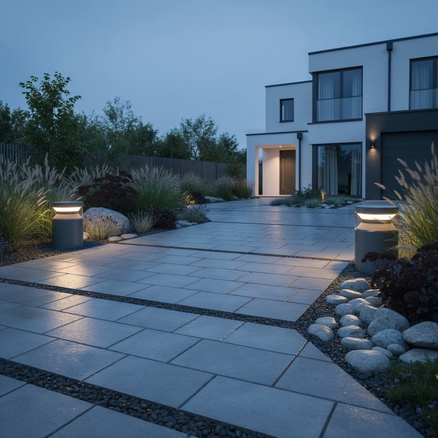 Ideal Lux - LED Kültéri lámpa BOEING LED/14W/230V 15 cm CRI 90 IP65 antracit