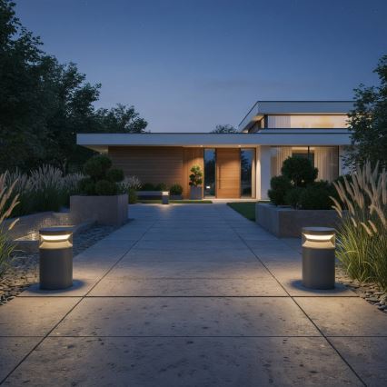 Ideal Lux - LED Kültéri lámpa BOEING LED/14W/230V 15 cm CRI 90 IP65 antracit