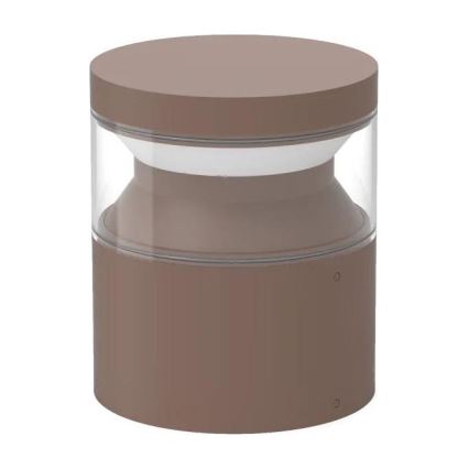 Ideal Lux - LED Kültéri lámpa BOEING LED/14W/230V 15 cm CRI 90 IP65 barna